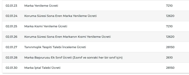 TÜRKPATENT ücretlerine ayar yapıldı... Tarife değişti! haberi