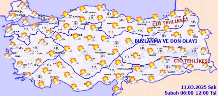 Yurtta bugün hava nasıl olacak? Meteoroloji'den 11 Mart raporu haberi