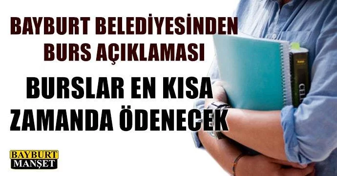 Bayburt belediyesinden burs açıklaması