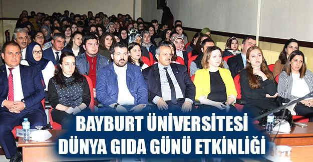 Bayburt Üniversitesi Dünya Gıda Günü Etkinliği