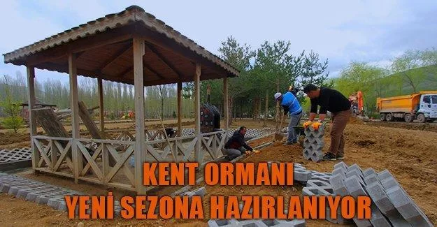 Kent ormanı yeni sezona hazırlanıyor