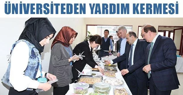 Üniversiteden Yardım Kermesi