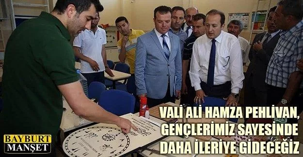 Vali Pehlivan, Gençlerimiz Sayesinde Daha İleriye Gideceğiz